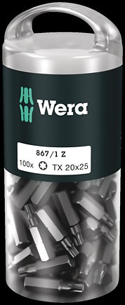 867/1 TORX® Насадки DIY 100 867/1 TORX® Насадки DIY 100