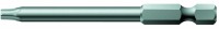 Бита TORX BO с отверстием и закалкой до вязкой твёрдости WERA 867/4 Z, TX 25 x 89 mm WE-060053