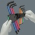 Набор шестигранных ключей WERA 950 SPKL/9 SM N Multicolour, метрических, BlackLaser, 9 предметов WE-073593