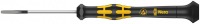 Отвёртка для электроники WERA 1578 A Kraftform Micro шлицевая, 0.40 x 2.0 x 60 mm WE-030103