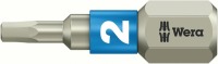 Бита шестигранная Hex-Plus из нержавеющей стали WERA 3840/1 TS, 2.0 x 25 mm WE-071071