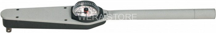 Динамометрический ключ WERA 7112 B DS циферблатный с контрольной стрелкой, 3/8 дюйм, 0 - 15 Nm WE-077001