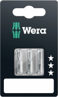 Набор бит в блистерной упаковке WERA 840/1 Z Набор B SB, 4.0 und 5.0 und 6.0 x 25 mm WE-073344