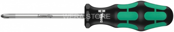 Отвёртка WERA 350 крестовая Phillips, лазерная насечка, PH 2 x 300 mm WE-008730