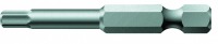 Бита шестигранная Hex-Plus с закалкой до вязкой твёрдости WERA 840/4 Z, 5.0 x 50 mm WE-059615