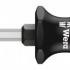 Отвёртка WERA 350 SK крестовая Phillips, лазерная насечка, шестигранный наконечник, PH 1 x 80 mm WE-008751