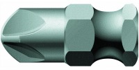 Бита со шлицом TORQ-SET с хвостовиком 5/8 WERA 871/19, # 1/2 дюйм x 40 mm WE-066750