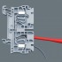 Диэлектрическая отвёртка WERA 160 iS VDE 1000V шлицевая с тонким жалом, 0.8 x 4.0 x 100 mm WE-006441