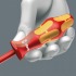 Диэлектрическая отвёртка WERA 160 iS VDE 1000V шлицевая с тонким жалом, 0.8 x 4.0 x 100 mm WE-006441