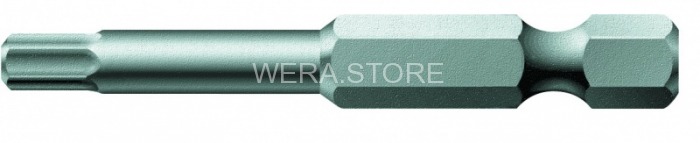 Бита шестигранная Hex-Plus с закалкой до вязкой твёрдости WERA 840/4 Z, 4.0 x 152 mm WE-059634