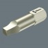 Бита с квадратным шлицом из нержавеющей стали WERA 3868/4, # 3 x 89 mm WE-071099