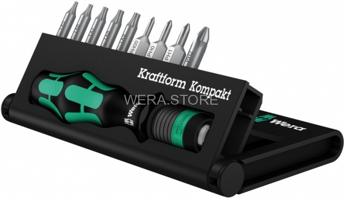  инструмента WERA Kraftform Kompakt 12, 10 предметов WE-135942 .