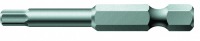 Бита шестигранная Hex-Plus с закалкой до вязкой твёрдости WERA 840/4 Z, 5.0 x 152 mm WE-059635