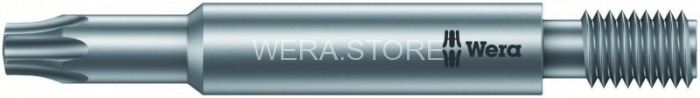 Бита с резьбовым хвостовиком TORX WERA 867/12, TX 20 x 45 mm WE-064155