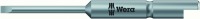 Бита шлицевая с хвостовиком Halfmoon (полумесяц) WERA 800/9 C, 0.40 x 2.0 x 44 mm WE-135266