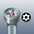 Бита TORX BO с отверстием и закалкой до вязкой твёрдости WERA 867/4 Z, TX 20 x 70 mm WE-060142