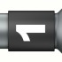 Бита крестовая Pozidriv с амортизационной зоной BiTorsion, WERA 855/1 BTZ, PZ 1 x 25 mm WE-056720