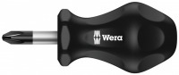 Короткая отвертка WERA карбюраторная, PZ 01 x 25 mm WE-009330