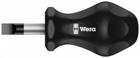 Короткая отвёртка WERA 336 карбюраторная, 0.6 x 3.5 x 25 mm WE-110068
