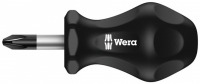 Короткая отвертка WERA карбюраторная, PZ 03 x 25 mm WE-009337