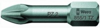 Бита крестовая Pozidriv с зоной кручения Torsion WERA 855/1 TZ, PZ 1 x 25 mm WE-056810