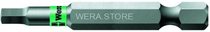 Бита с квадратным шлицом с амортизационной зоной BiTorsion, WERA 868/4 BTZ, # 3 x 50 mm WE-060149