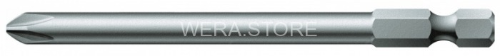 Бита крестовая Phillips с закалкой до вязкой твёрдости WERA 851/4 Z, PH 1 x 89 mm WE-059760