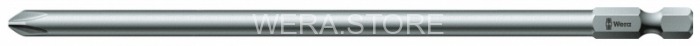 Бита крестовая Phillips с закалкой до вязкой твёрдости WERA 851/4 Z, PH 1 x 152 mm WE-059766