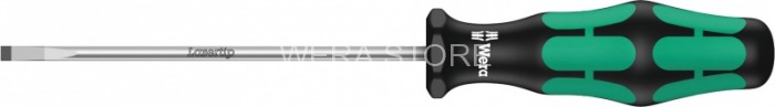 Отвёртка WERA 335 шлицевая с лазерной насечкой, круглый наконечник, 0.5 x 3.0 x 150 mm WE-008008