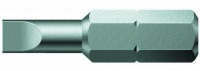 Бита шлицевая с закалкой до вязкой твёрдости WERA 800/1 Z, 1.6 x 8.0 x 25 mm WE-072065