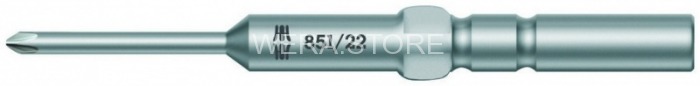 Бита Phillips с хвостовиком HIOS 5мм. WERA 851/22 JCIS, 2.0 PH 0 x 80 mm WE-135382