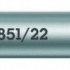 Бита Phillips с хвостовиком HIOS 5мм. WERA 851/22 JCIS, 2.0 PH 0 x 80 mm WE-135382