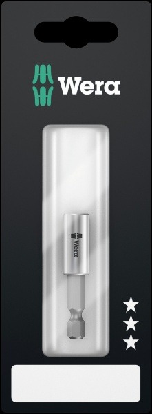 Битодержатель универсальный в блистерной упаковке WERA 899/4/1 K SB, 1/4 дюйм x 50 mm WE-347100