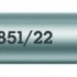 Бита Phillips с хвостовиком HIOS 5мм. WERA 851/22 JCIS, 3.0 PH 1 x 60 mm WE-135385