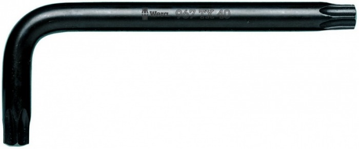 Г-образный ключ TORX WERA 967, BlackLaser, TX 15 WE-024008