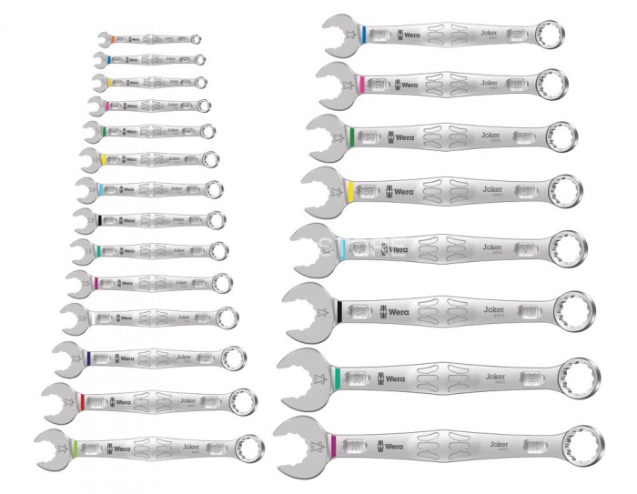 6003 Joker 22 Set Набор ключей гаечных комбинированных, 22 предмета, 5.5 - 32 мм