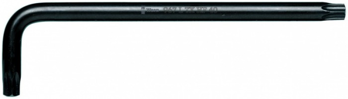 Г-образный ключ TORX WERA 967 L HF с фиксирующей функцией, BlackLaser, TX 9 WE-024161