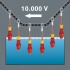 Диэлектрическая отвёртка WERA 1162 i VDE 1000V крестовая Phillips, PH 2 x 200 mm WE-031604