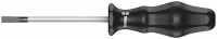 Отвёртка WERA 1735 шлицевая, наконечник Black Point, 0.8 x 4.0 x 100 mm WE-031211