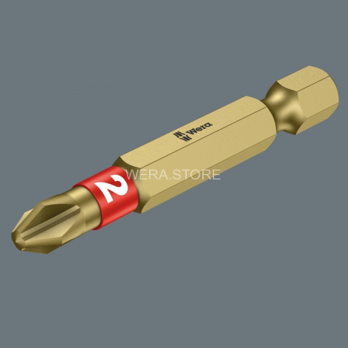 Бита крестовая Pozidriv особо твёрдая BiTorsion WERA 855/4 BTH, PZ 3 x 50 mm WE-059914