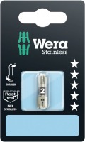 Биты в блистерной упаковке WERA 3855/1 TS SB PZ 2, PZ 2 x 25 mm WE-073614