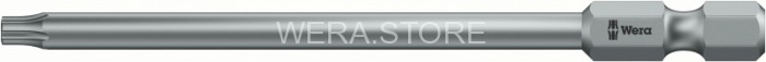 Бита для винтов с пятью выступами с отверстием WERA 873/1, 30 x 89 mm WE-066615