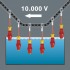 Диэлектрическая отвёртка WERA 1165 i VDE 1000V крестовая Pozidriv, PZ 3 x 150 mm WE-031615