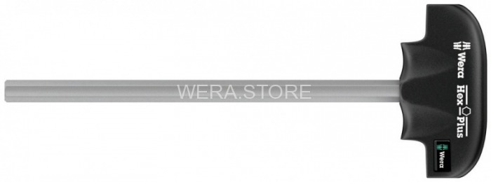 Отвёртка WERA 454 Hex-Plus шестигранная с Т-образной ручкой, 6.0 x 100 mm WE-013337