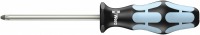 Отвёртка WERA 3350 крестовая Phillips, нержавейка, с лазерной насечкой, PH 1 x 80 mm WE-032021