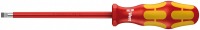 Диэлектрическая отвёртка WERA 160 i VDE шлицевая, 1.0 x 5.5 x 125 mm WE-006120