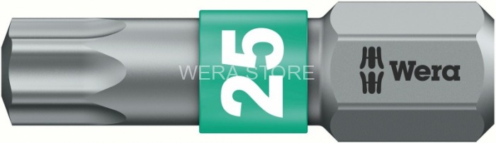 Бита TORX с амортизационной зоной BiTorsion 867/1 BTZ, TX 25 x 25 mm WE-066126