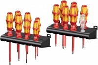 Набор диэлектрических отвёрток WERA Kraftform Big Pack 100 VDE 1000V, 14 предметов WE-105631