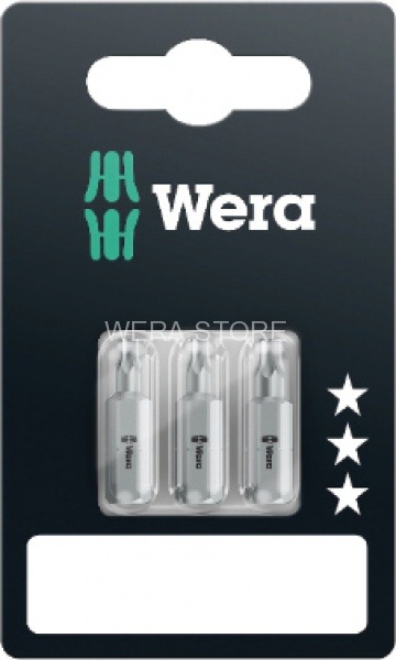 Набор бит в блистерной упаковке WERA 867/1 SB TORX, TX 10 x 25 mm WE-073313